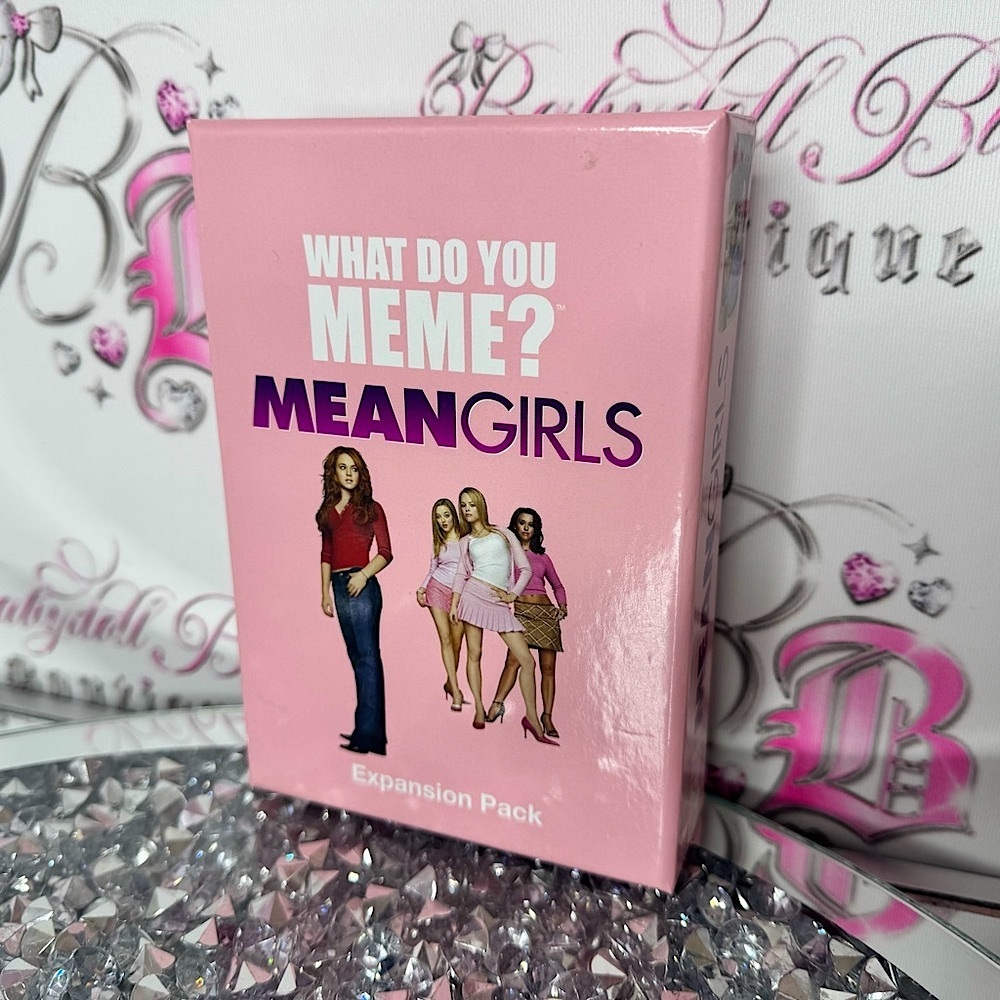 Mean Girls What Do You Meme? Expansion Pack card game board game